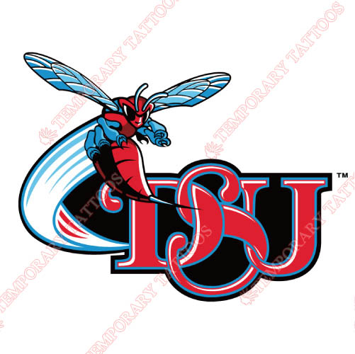 Delaware State Hornets Customize Temporary Tattoos Stickers NO.4248